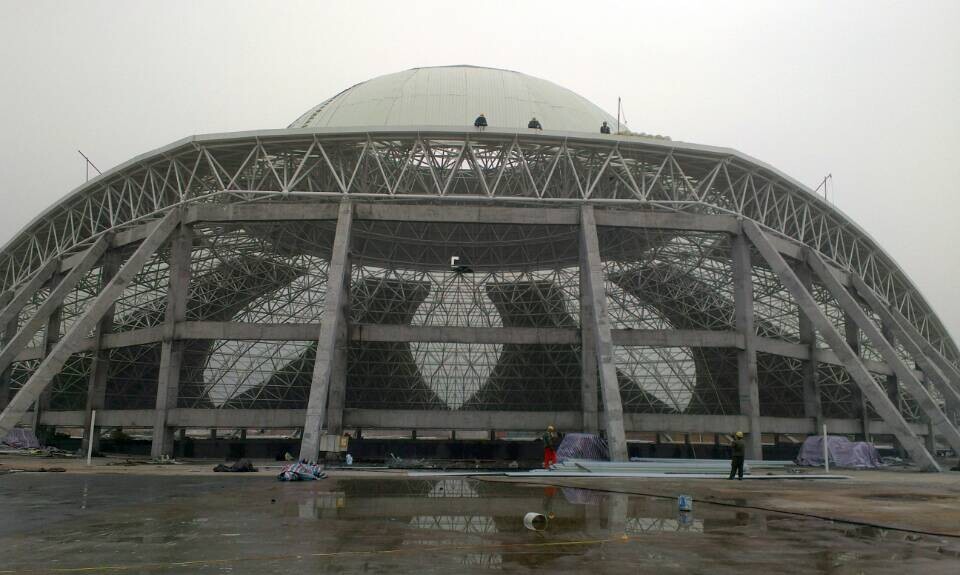 枣庄温泉馆网架工程